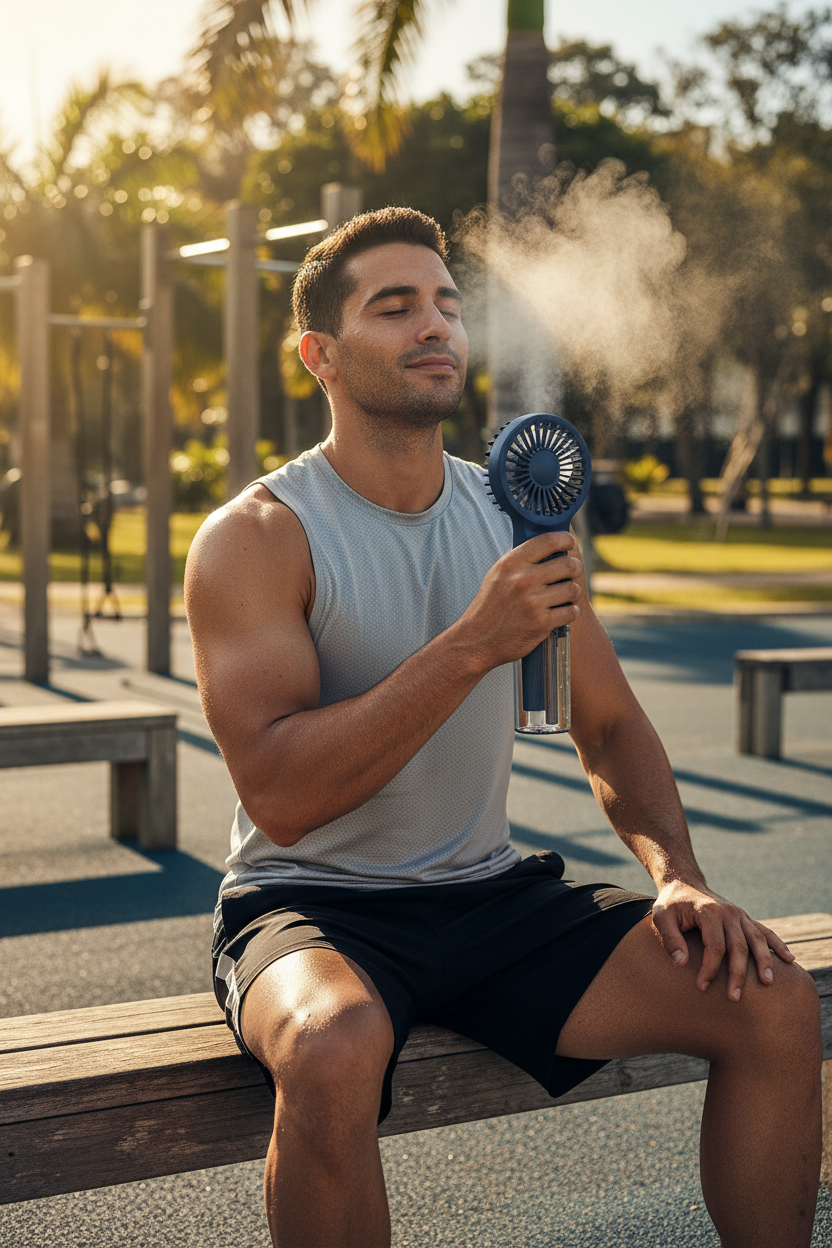 MistMate | Handheld Mist Fan