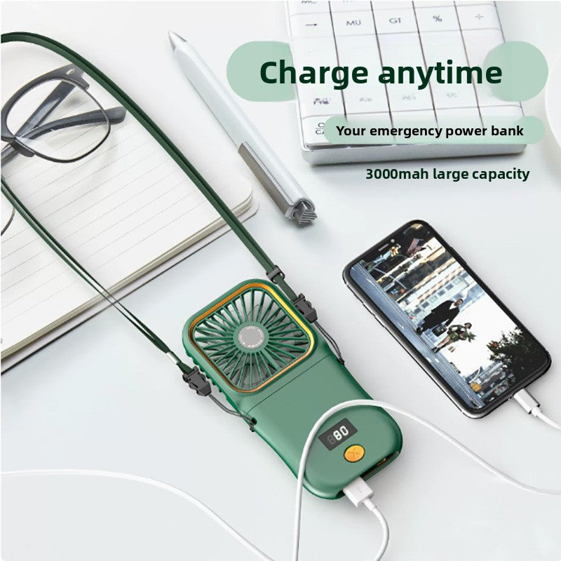 AeroVolt | Power Bank, Handheld Fan & Phone Stand 3-in-1