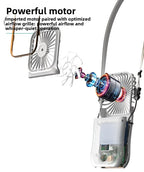 AeroVolt | Power Bank, Handheld Fan & Phone Stand 3-in-1