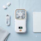 AeroVolt | Power Bank, Handheld Fan & Phone Stand 3-in-1