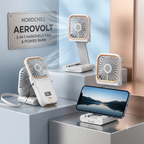 AeroVolt | Power Bank, Handheld Fan & Phone Stand 3-in-1