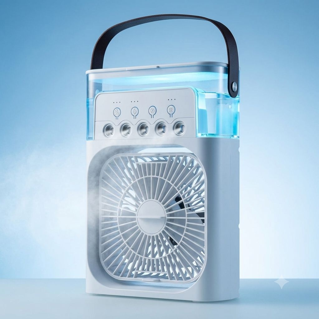 MistAura II | Mist Spray Cooling Fan